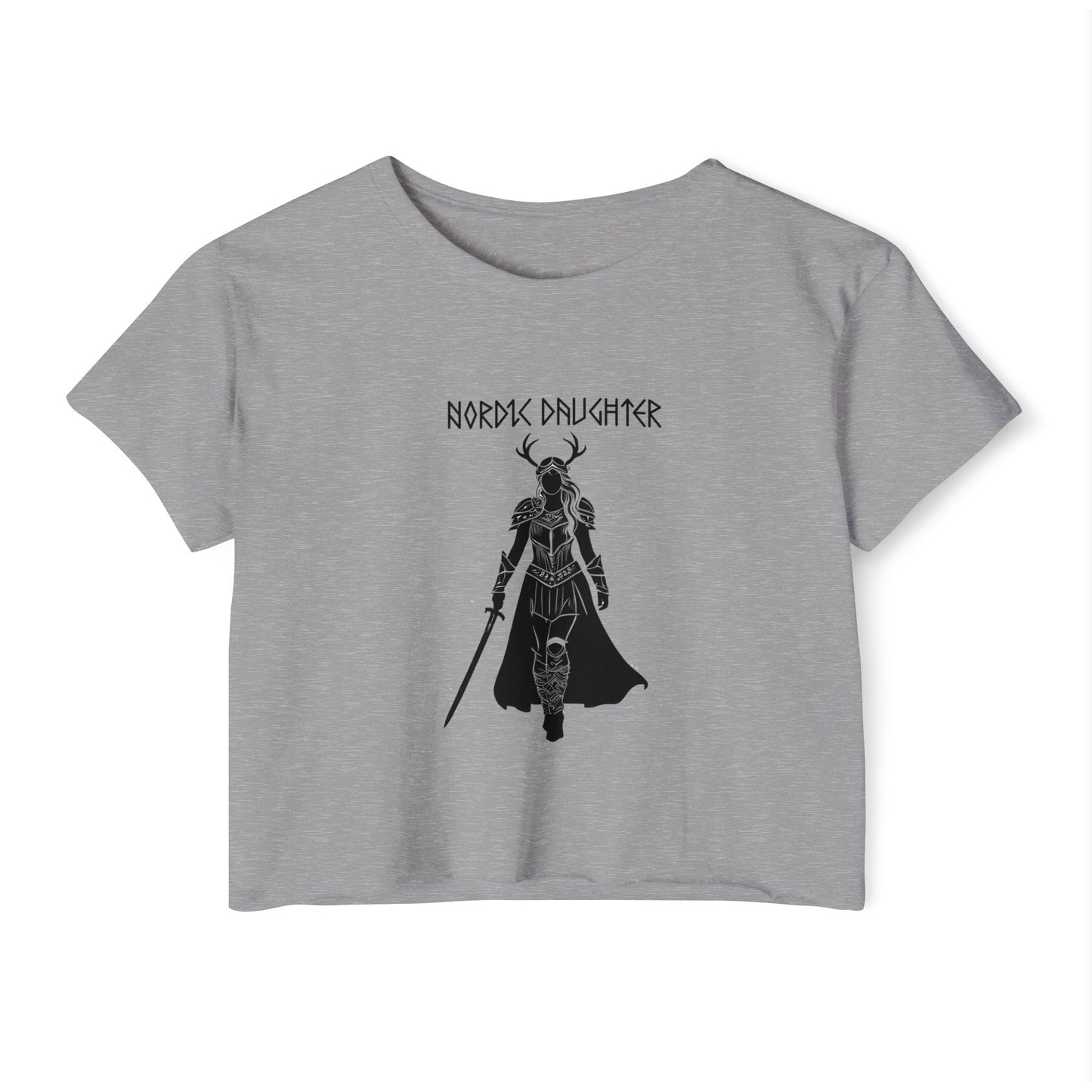 Nordic Daughter Festival Crop Top - Casual Summer Shirt for Music Lovers
