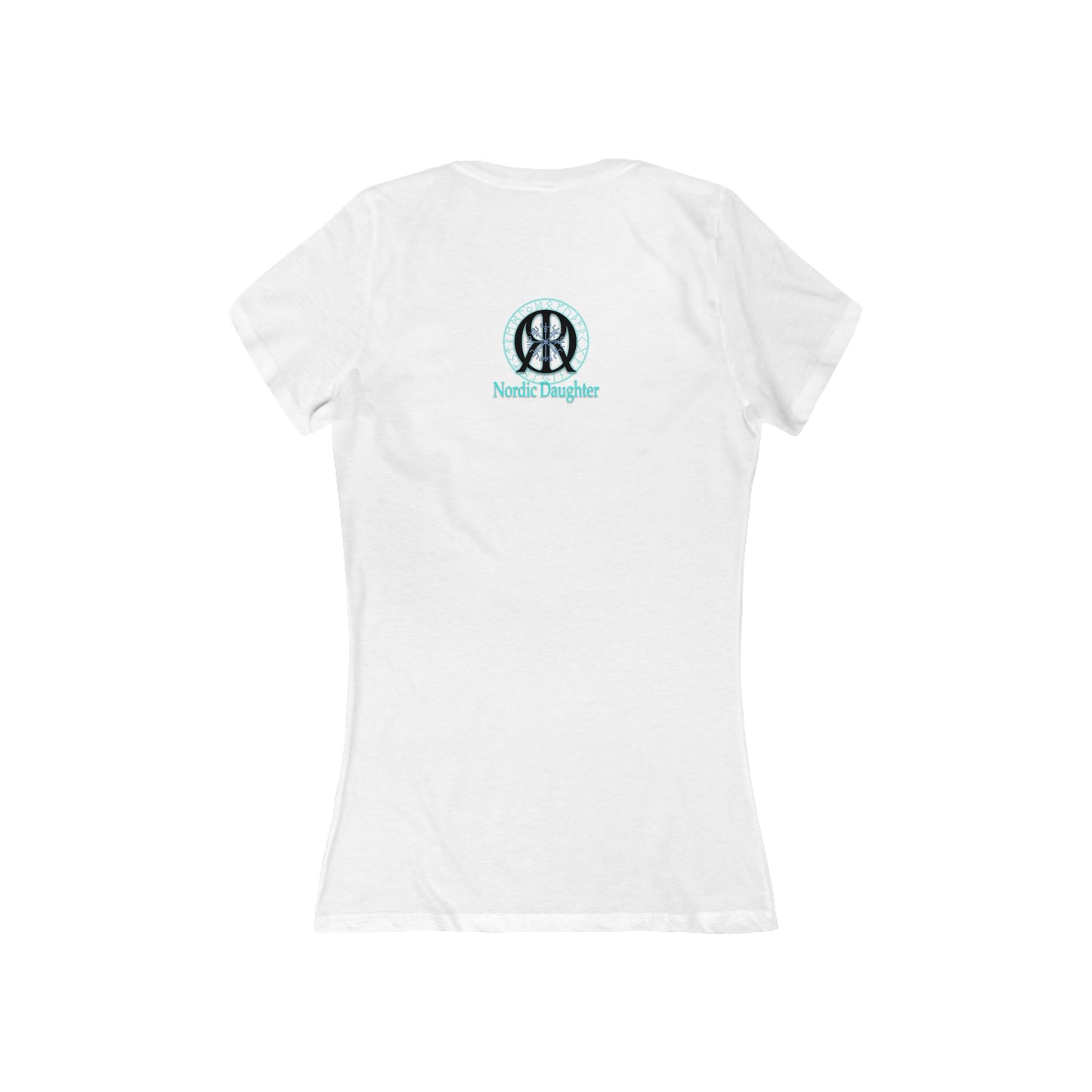 Wolf Graphic Deep V-Neck Tee for Women, Boho Shirt, Animal Lover Gift, Casual Wear, Unique Graphic Tee