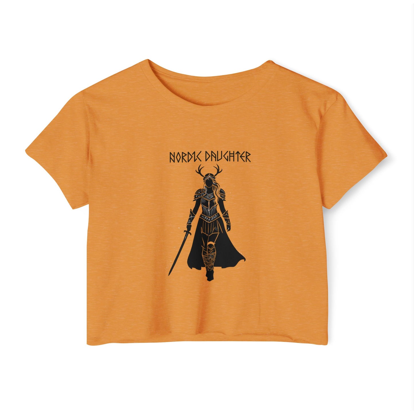 Nordic Daughter Festival Crop Top - Casual Summer Shirt for Music Lovers