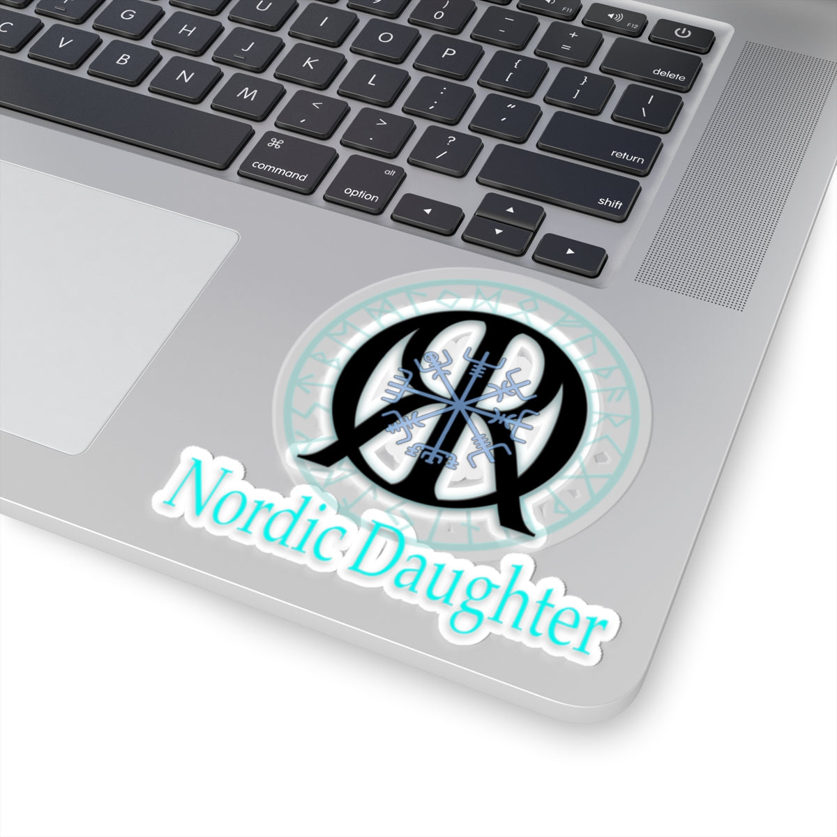 Nordic Daughter Kiss-Cut Stickers - Scandinavian Style Vinyl Decals for Empowerment & Personalization