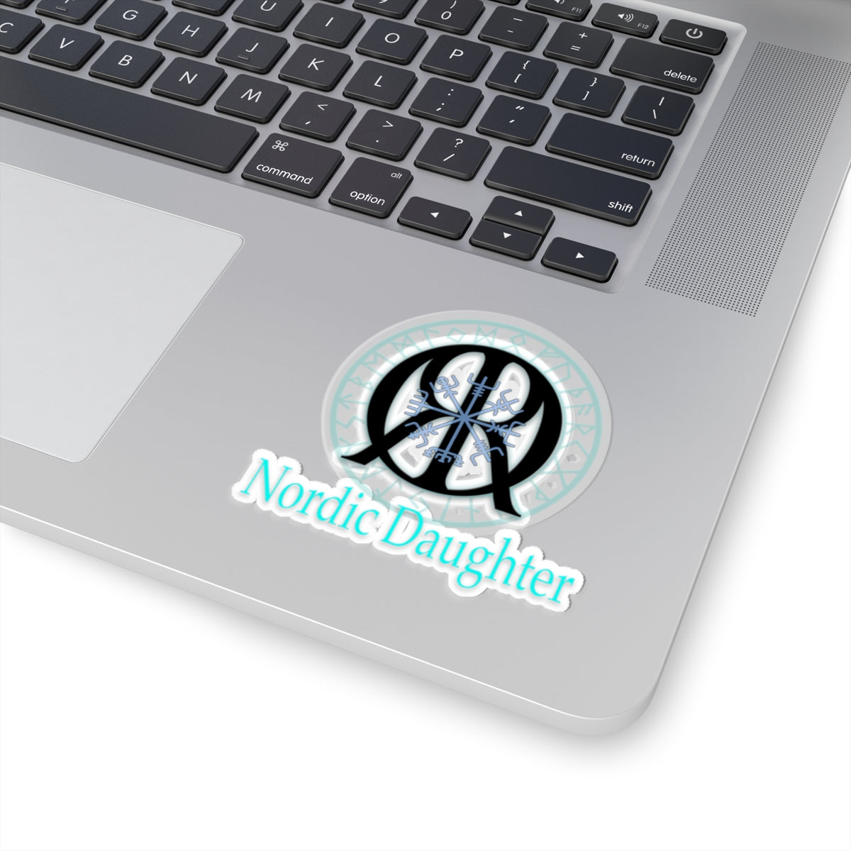 Nordic Daughter Kiss-Cut Stickers - Scandinavian Style Vinyl Decals for Empowerment & Personalization