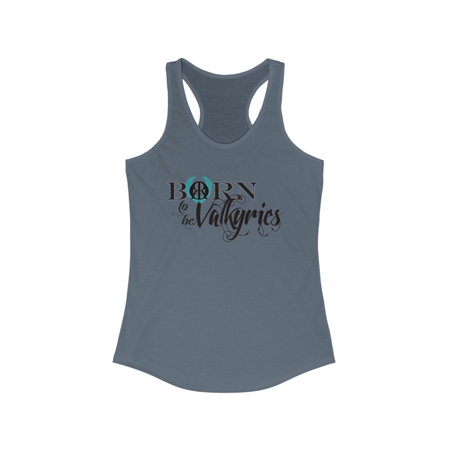 Born to be Valkyries Racerback Tank - Empowering Women's Workout Top