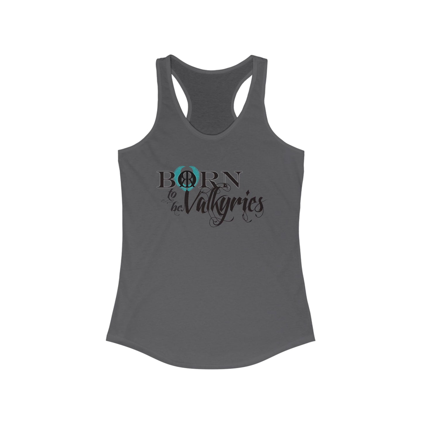 Born to be Valkyries Racerback Tank - Empowering Women's Workout Top