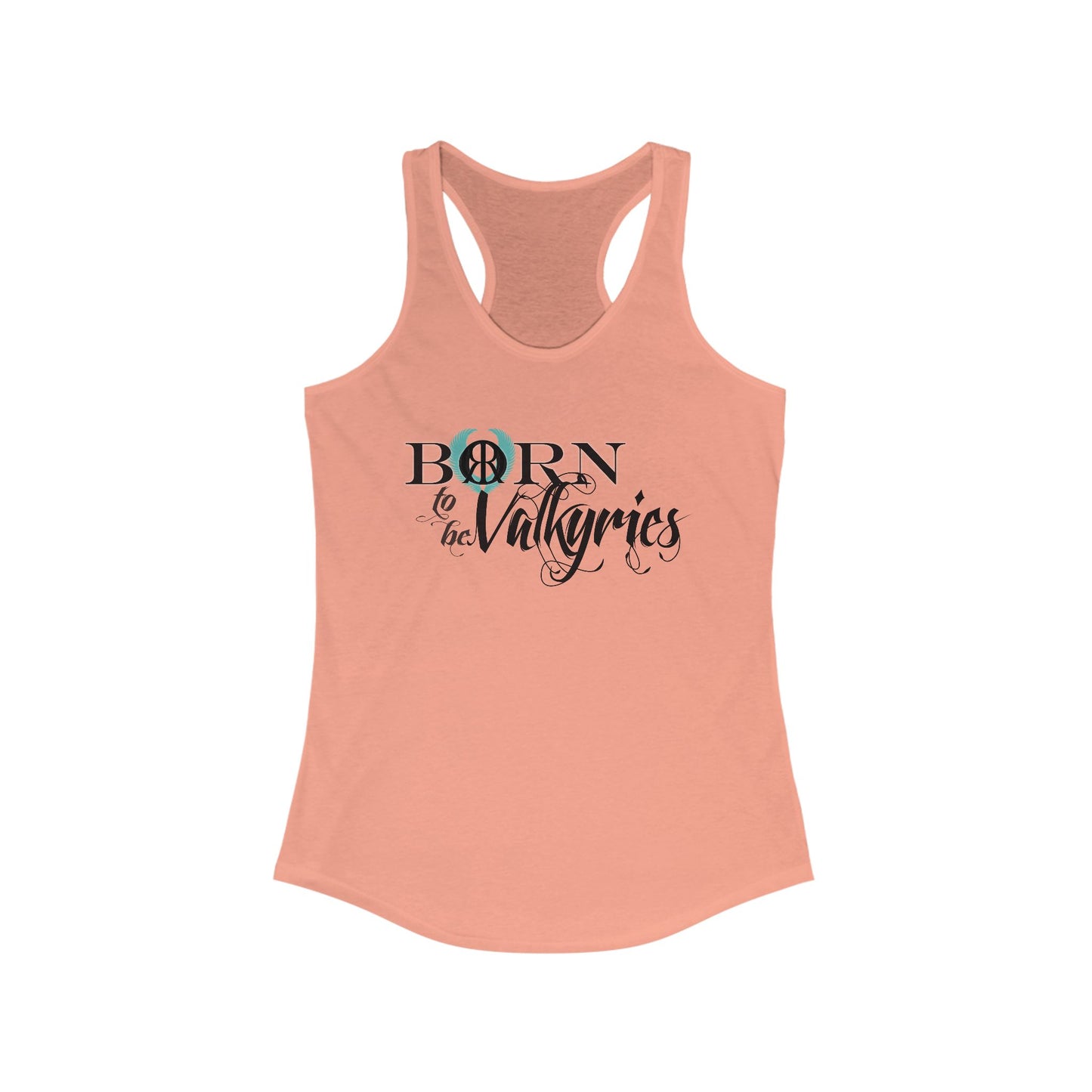 Born to be Valkyries Racerback Tank - Empowering Women's Workout Top